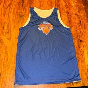 New York NY Knicks Junior Blue Jersey Medium